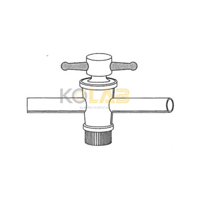Stopcock, Straight, Teflon / 테프론이방콕크