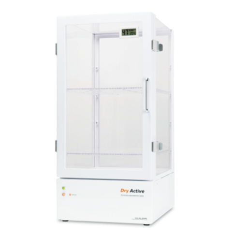 Dry Active-Desiccator Cabinet, Auto, w/Digital Thermo-Hygrometer, 47.6L/ 드라이액티브데시케이터 캐비닛, 자동형, 디지털온습도계장착, 47.6L