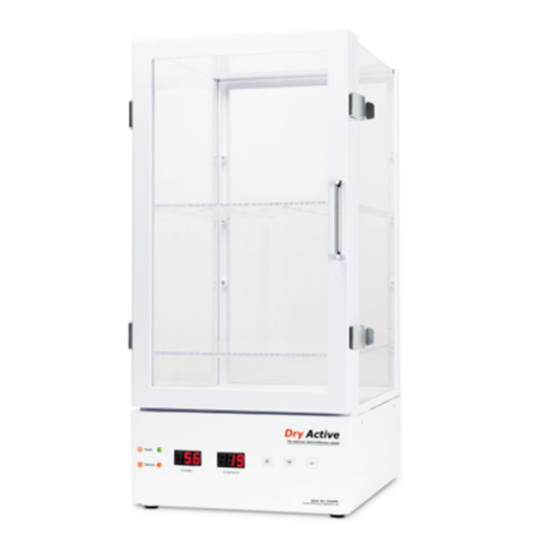 Dry Active-Desiccator Cabinet, Auto Humidity Control, Digital Thermo-Hygrometer, 47.6L / 드라이액티브데시케이터 캐비닛, 자동습도조절가능형, 디지털온습도계장착, 47.6L