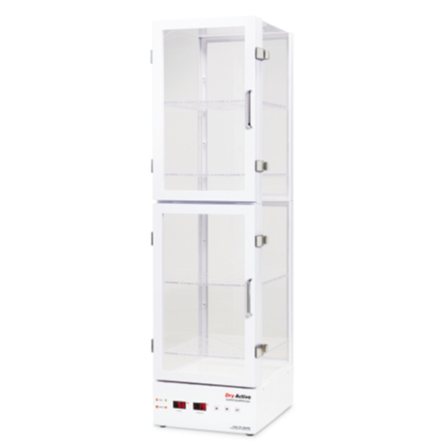 Dry Active-Desiccator Cabinet, Auto Humidity Control, Digital Thermo-Hygrometer, 95.2L / 드라이액티브데시케이터캐비닛, 자동습도조절가능형, 디지털온습도계장착, 95.2L