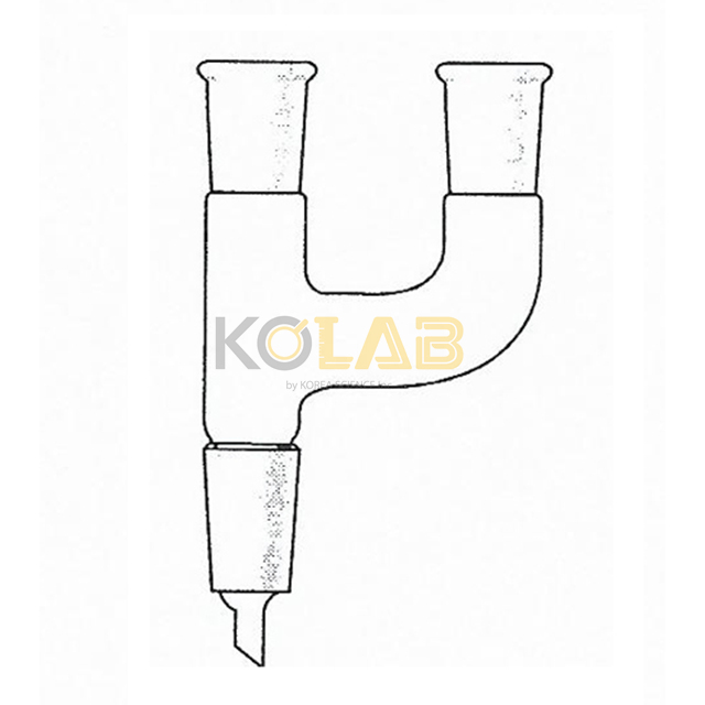 Adapter, Claisen, with tubing / 하부관부착크라이젠아답타