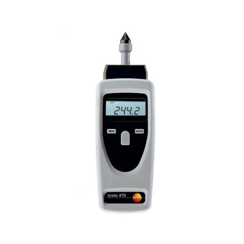 Testo 470, 적외선 및 접촉식 RPM 측정기