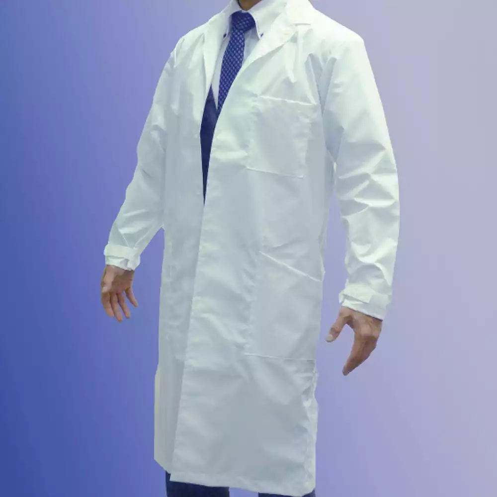 Tetratex chemical safety white lab coat / 테트라텍스안전가운