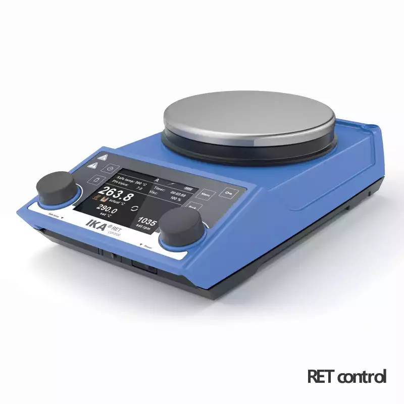 IKA Hotplate Stirrer with Weight Function / 고급형가열자력교반기, RET control-visc