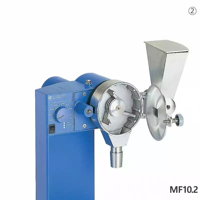 Microfine Grinder - Continuously Cutting Mill / 연속분쇄밀, MF 10 basic & Package