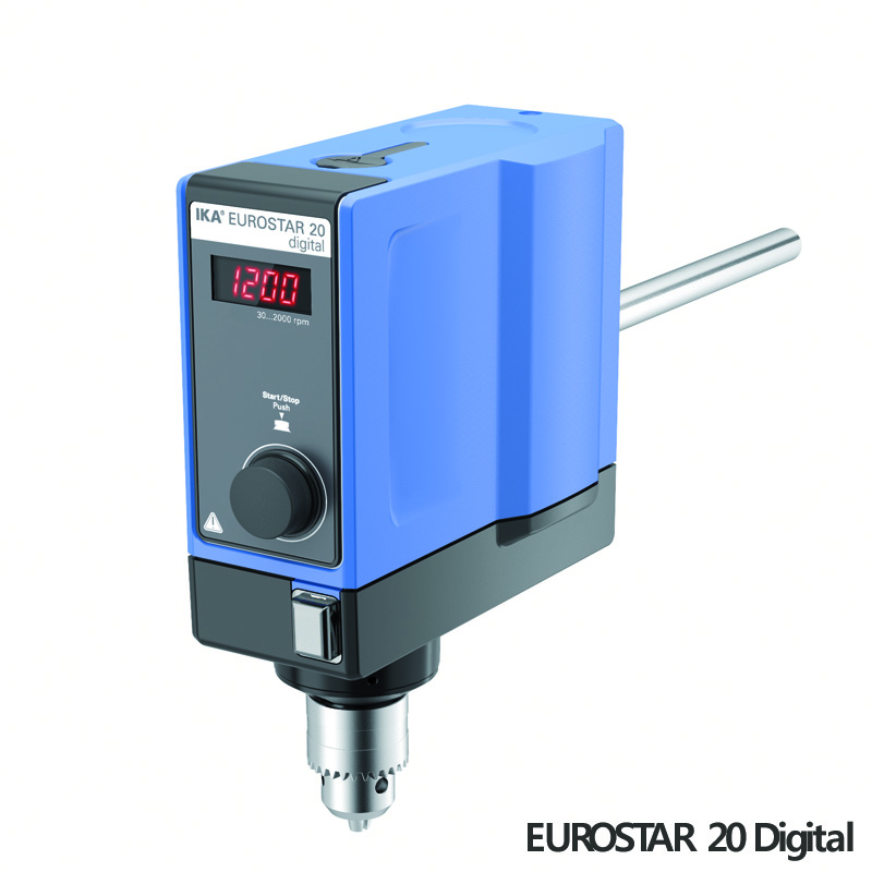 IKA EUROSTAR 20 & 40 digital Electronic Overhead Stirrer / 중점도용오버헤드스터러, 15 L & 25 L