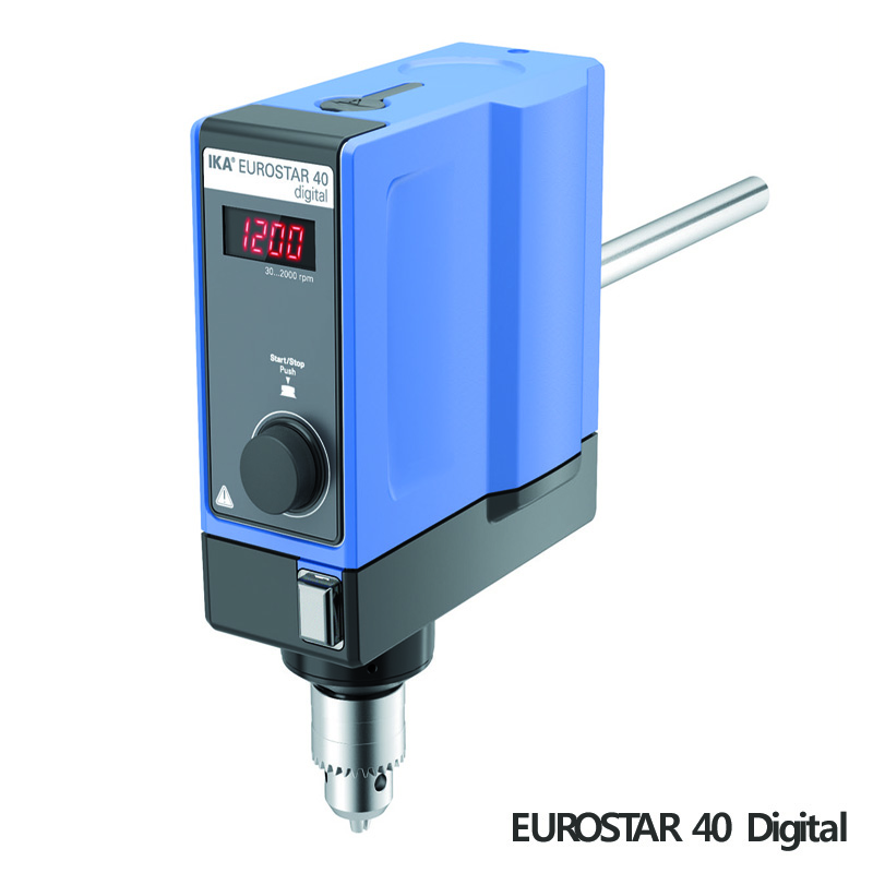 IKA EUROSTAR 20 & 40 digital Electronic Overhead Stirrer / 중점도용오버헤드스터러, 15 L & 25 L