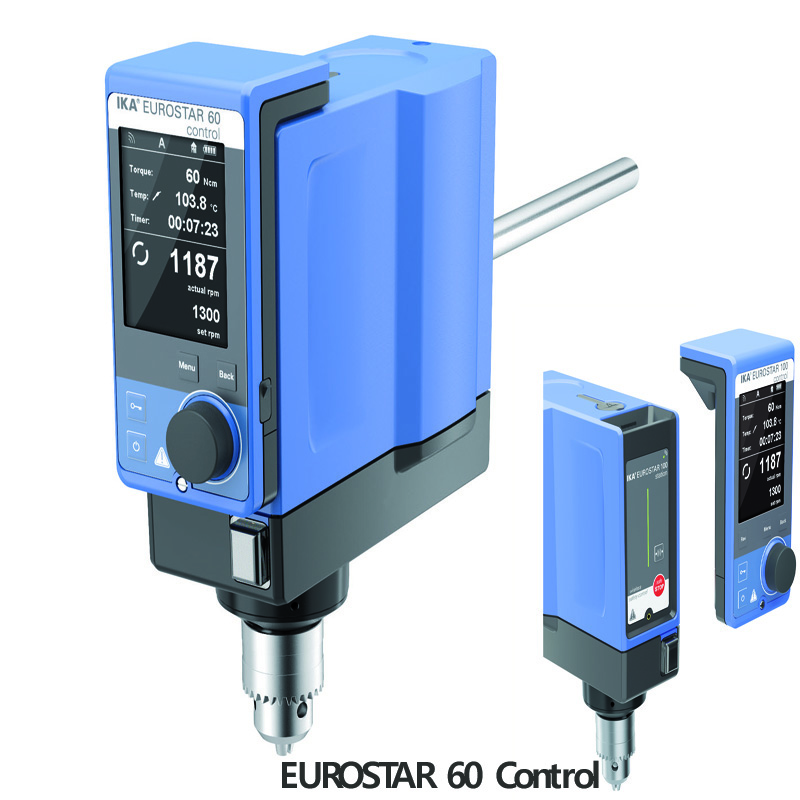 IKA EUROSTAR 60 digital & Control Electronic Overhead Stirrer / 고점도용 오버헤드 스터러, 40 L