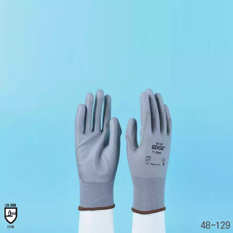 EDGE® 48-128, 48-129 Mechanical Protection Plam Coating Glove / 다목적경작업용손바닥코팅장갑