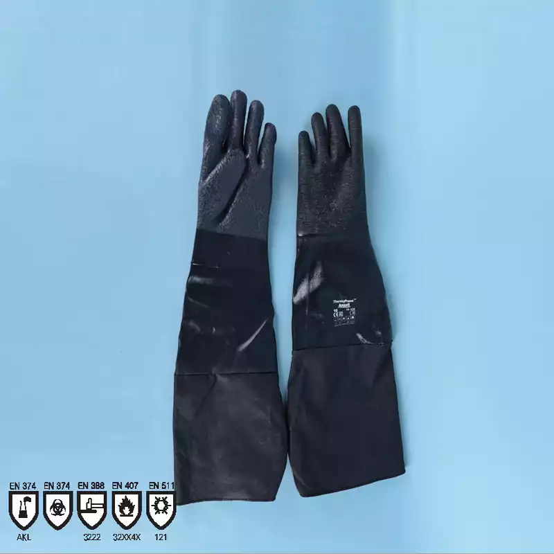Scorpio® 19-024S, 19-026S Neoprene Chemical and heat resistant gloves / 네오프렌내화학내열글러브, KOSHA인증