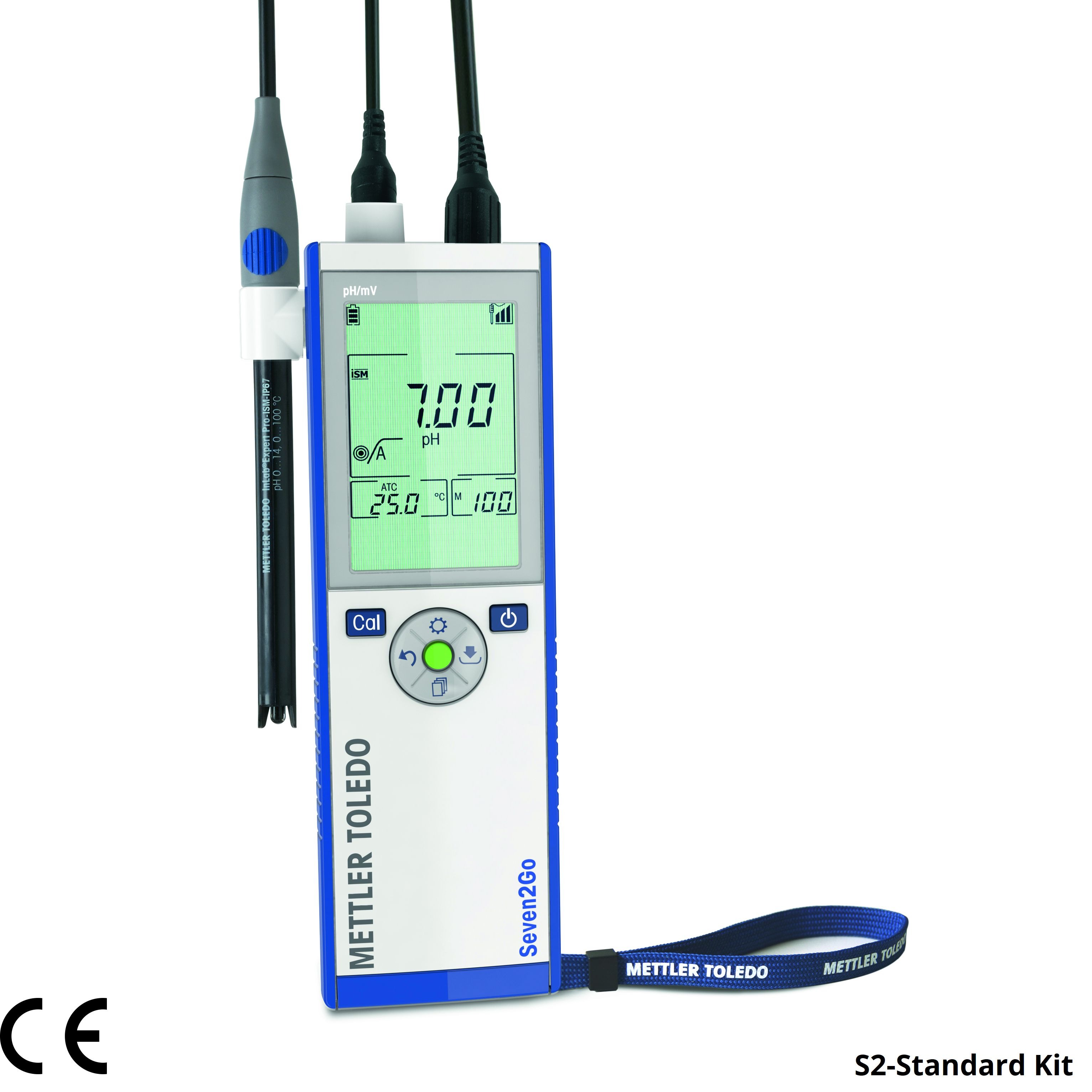 Portable pH Meter / 휴대용 pH 미터, Seven2Go™
