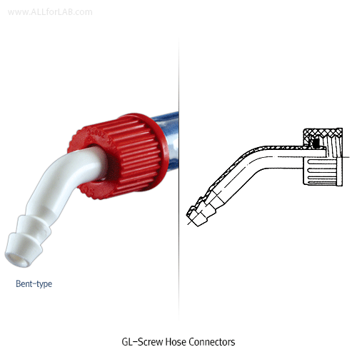 DURAN® PP & PTFE GL14 &18-Screw Hose Connector kits / PP & PTFE GL-스크류 호스 콘넥터, PTFE 콘넥타, -50℃+200℃내열