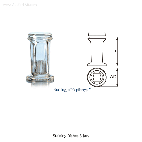 DURAN® Staining Dishes & Jars / 글라스 염색 밧트