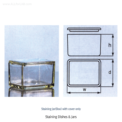 DURAN® Staining Dishes & Jars / 글라스 염색 밧트