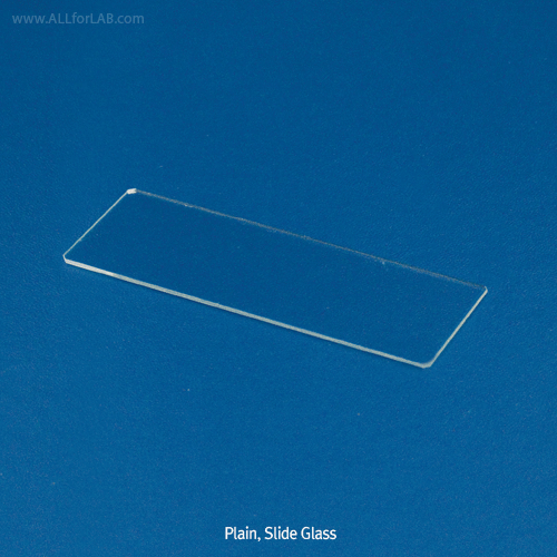 DURAN® Standard Fine Slide Glass, Plain- & Frost-type Made in Germany, 45° Ground-edge, / 고품질 슬라이드 글라스