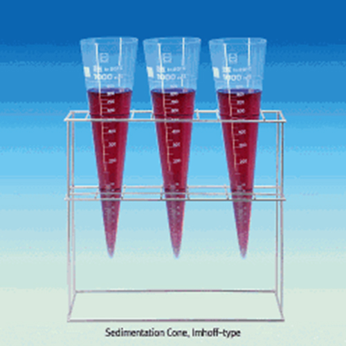 DURAN® Sedimentation Cone, Imhoff-type, Fine-Graduated, 1,000㎖