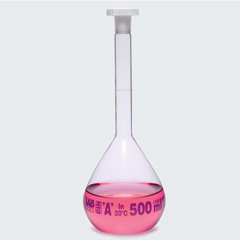 Volumetric Flask Clear class A / 투명A급메스플라스크