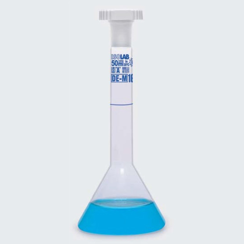 Volumetric Flask trapezoidal body  Clear class A / 투명A급메스플라스크