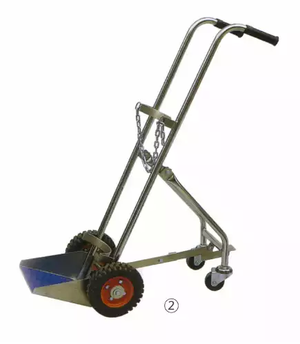 Gas Cylinder Safety Cart / 가스 실린더 운반 카트
