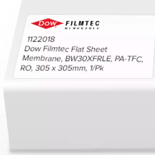 Dow Filmtec Flat Sheet Membrane, BW30XFRLE, PA-TFC, RO