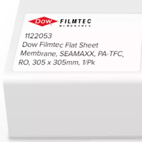 Dow Filmtec Flat Sheet Membrane, SEAMAXX, PA-TFC, RO