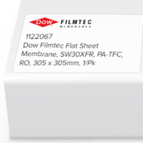 Dow Filmtec Flat Sheet Membrane, SW30XFR, PA-TFC, RO