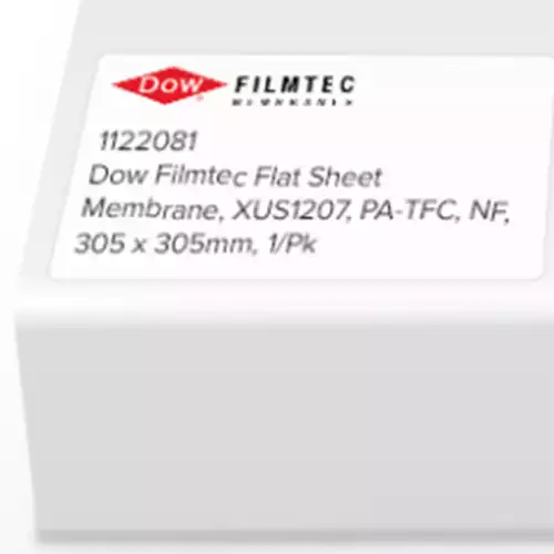 Dow Filmtec Flat Sheet Membrane, XUS1207, PA-TFC, NF