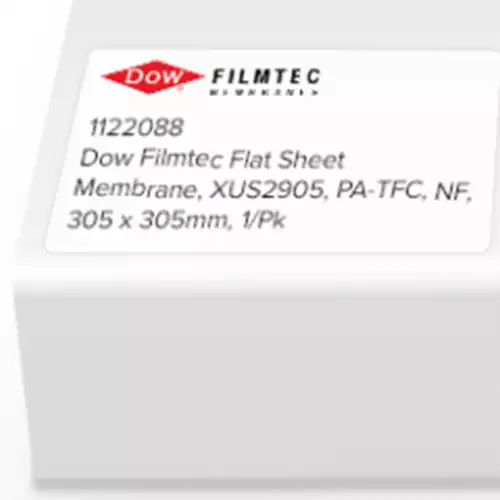 Dow Filmtec Flat Sheet Membrane, XUS2905, PA-TFC, NF