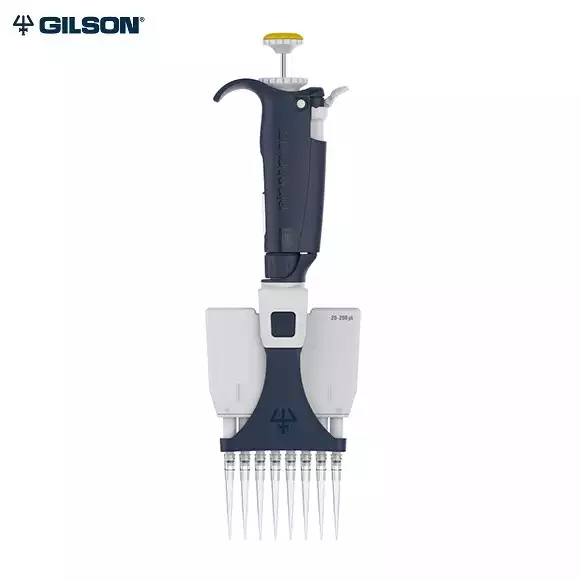 Gilson PIPETMAN L with V-rings/ 멀티채널 수동피펫(V-Ring)