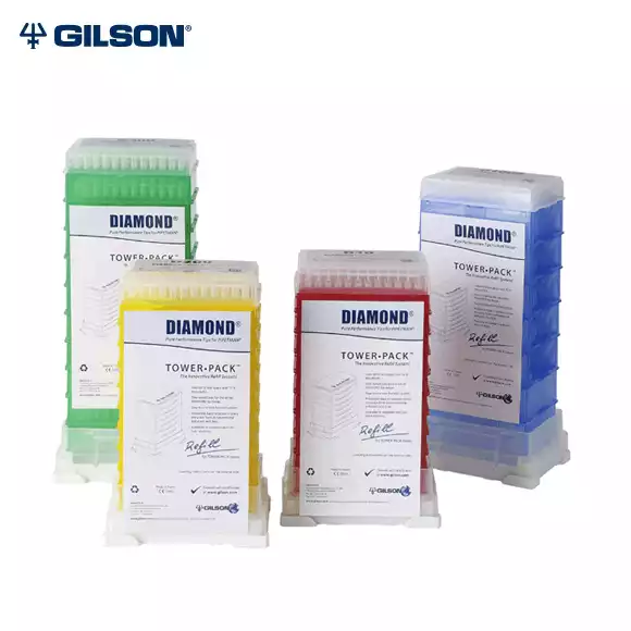 Gilson PIPETMAN TIPS Diamond   - STERILIZED TOWERPACK / AUTOCLAVABLE TOWERPACK  / 멸균 팁, Autoclave 가능, Towerpack 포장