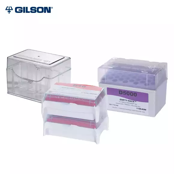 Gilson EMPTY RELOAD RACKS, BOXES