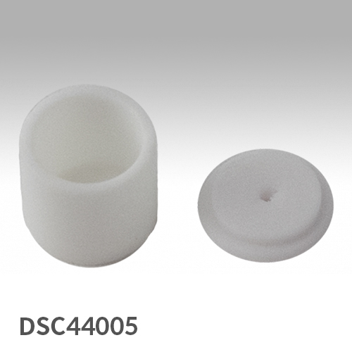 Alumina crucible with cover compare to Seiko (5mm x 5mm) / Seiko타입 알루미나 도가니