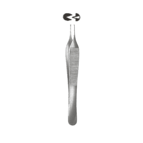 Adson Forcep, 12cm 1 x 2 teeth/ 에디슨 포셉 12cm 유구