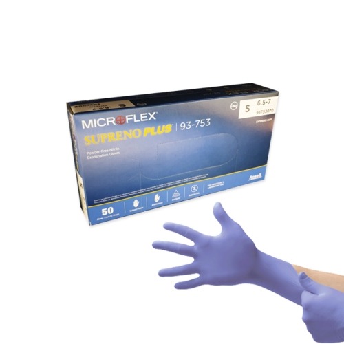 MICROFLEX, 93-753, Supreno plus Nitrile glove, 수프레노 플러스 니트릴글러브