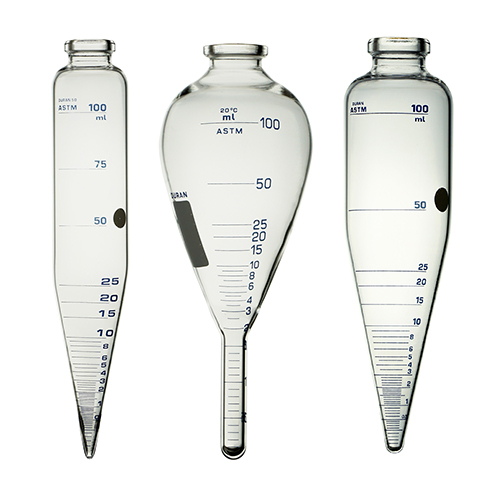 Witeg® ASTM Centrifuge Tube, with Standard Graduation for Oil, 100ml ASTM 표준 Oil 원심관