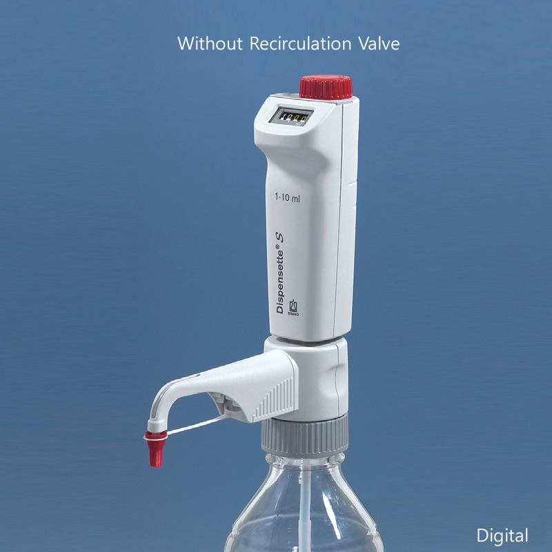 Brand GmBH Dispensette S Digital, 디지털 바틀탑 디스펜서