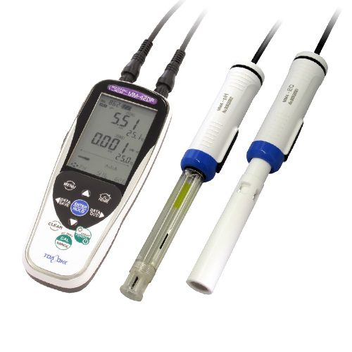 TOA-DKK, MM-42DP pH EC (전도도) 2채널 측정기