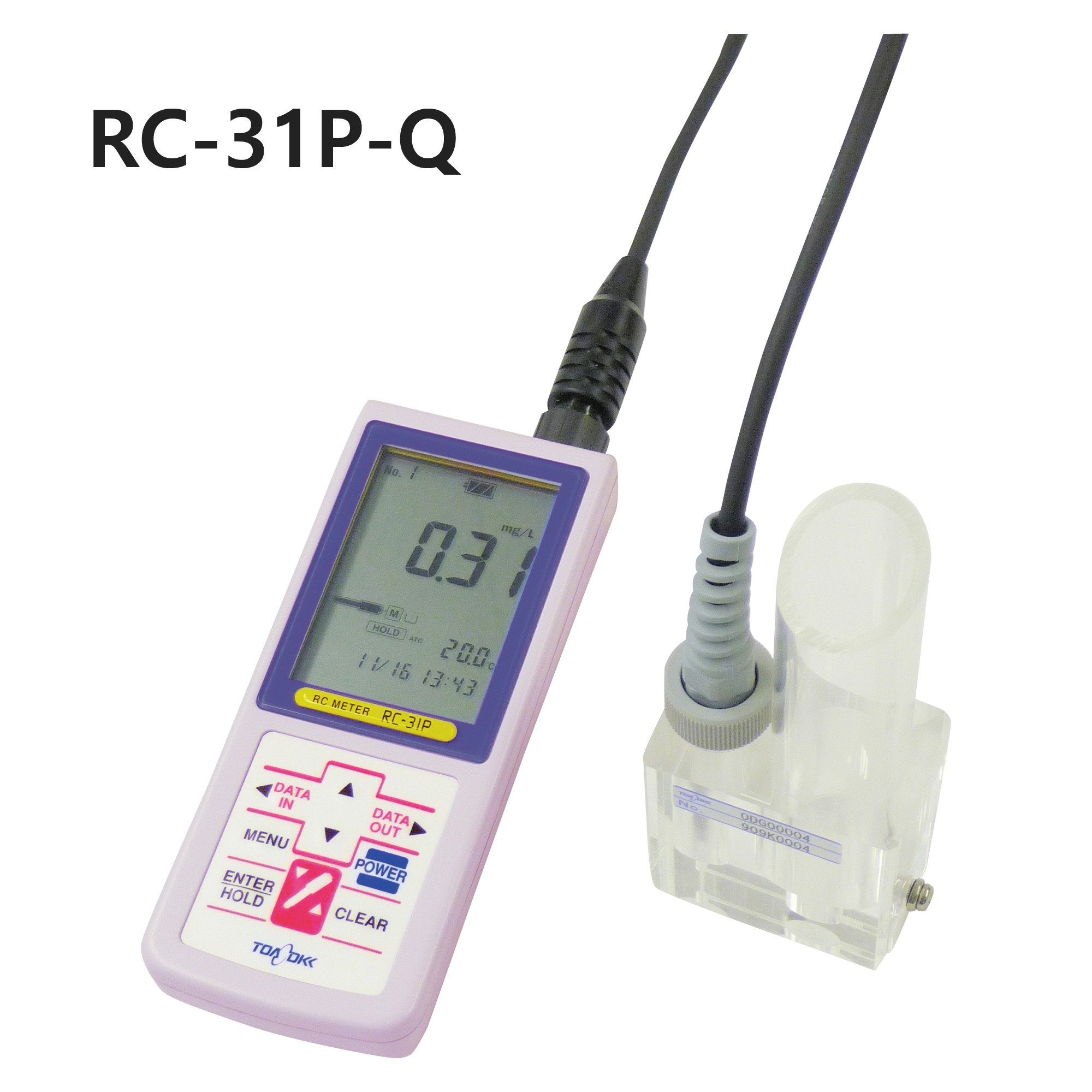 TOA-DKK, RC-31P-Q / RC-31P-F 휴대용 잔류염소계