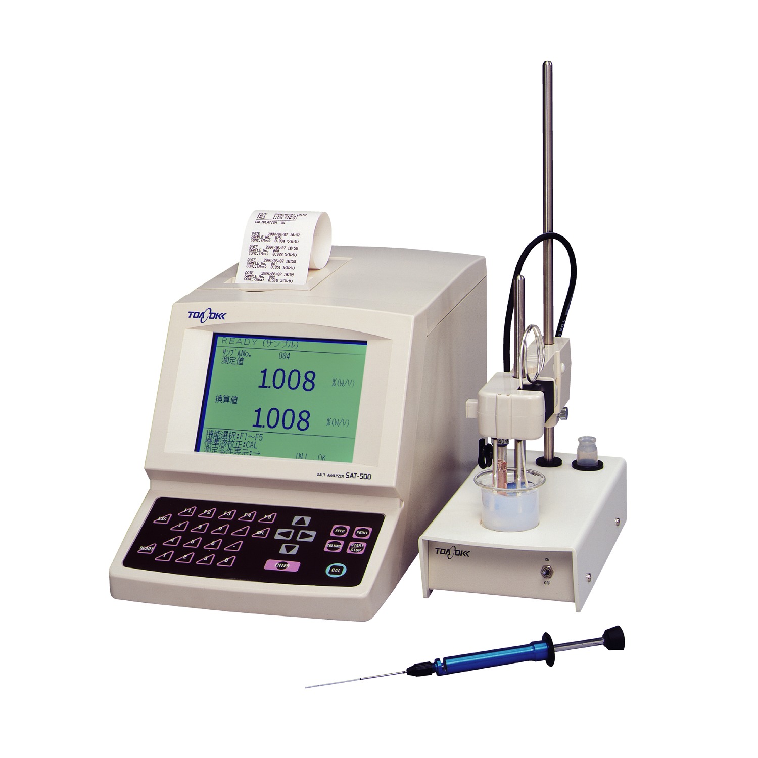 TOA-DKK, SAT-500 염분 분석계