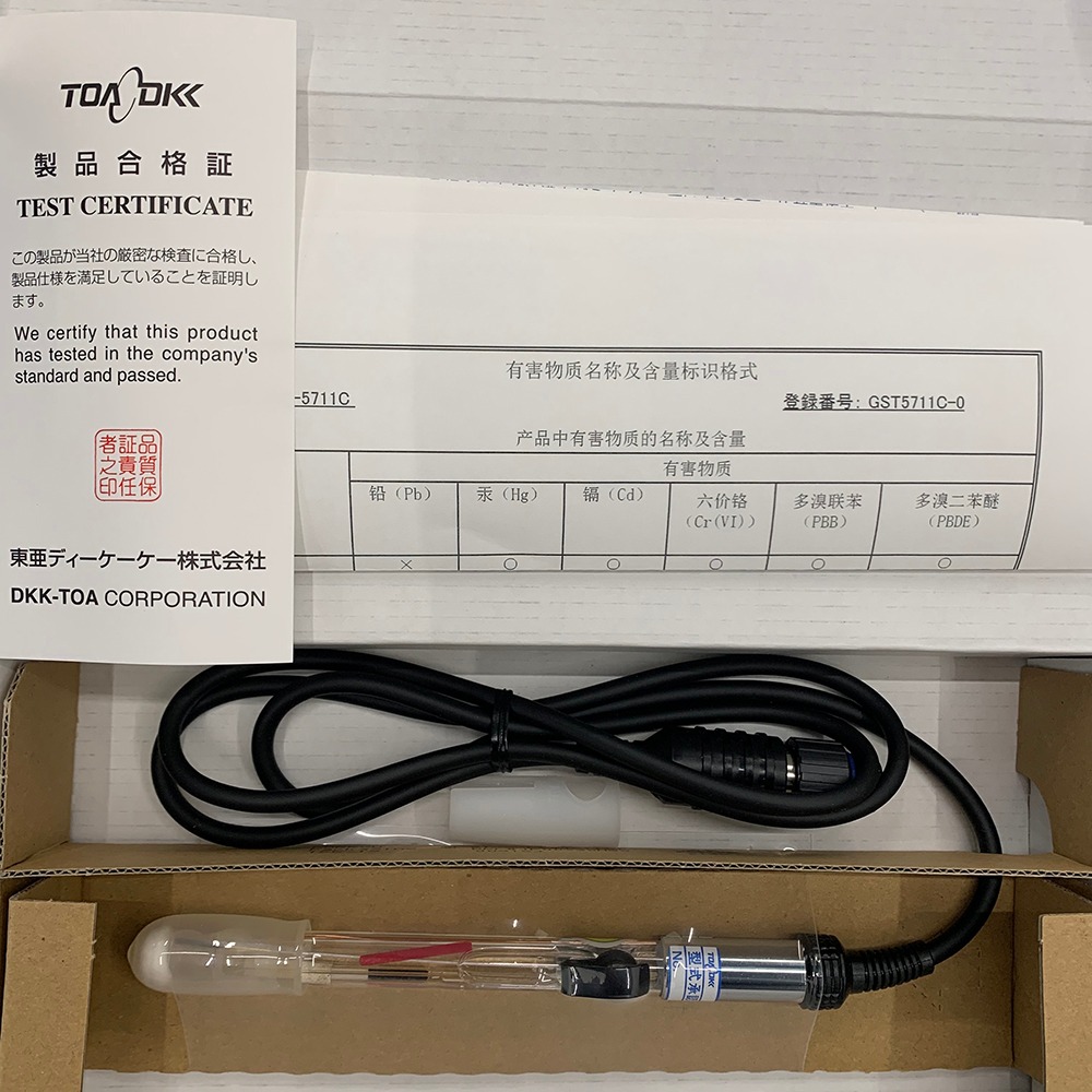 TOA-DKK, GST-5711C 일반용 PH 전극