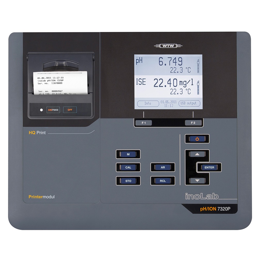 inoLab® pH / ION 7320 탁상용 측정기 (프린터 옵션)