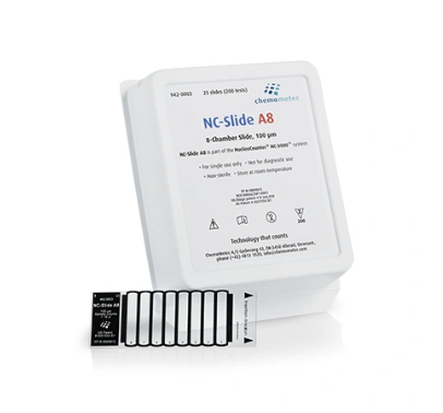 NC-Slide A8™ 8-Chamber sampling slide