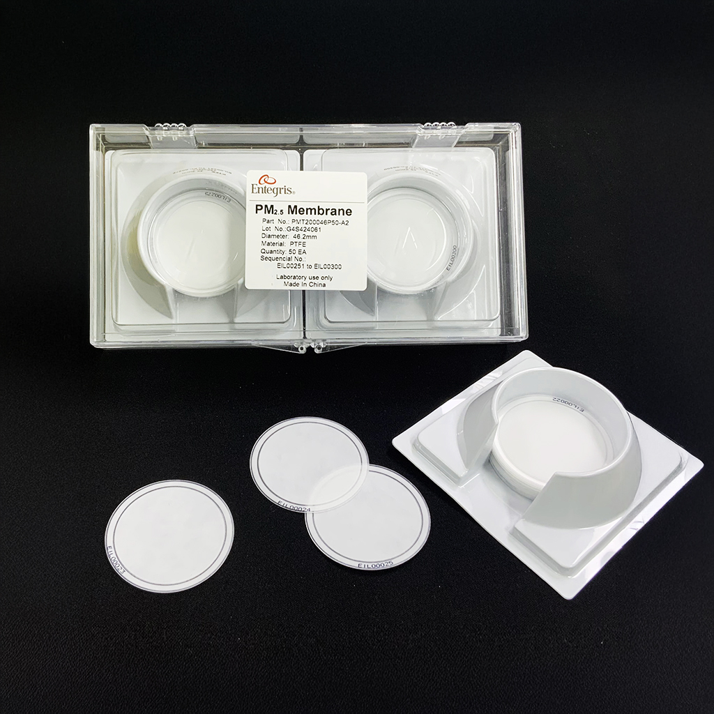 Entegris PM2.5 Membrane Ring Filter & FND 47m 맴브레인 필터 보관용 캡