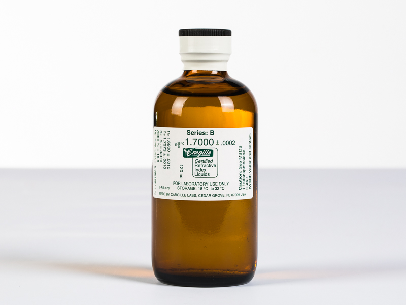 Cargille, Refractive Index Liquids, Series B