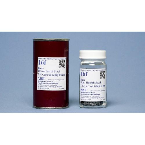 NIST, 16f, Basic Open-Hearth Steel, 1% Carbon, 150g