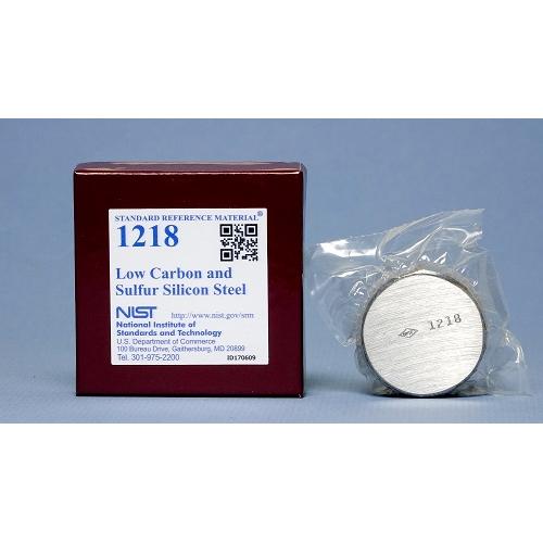 NIST, 1218, LA Steel, High Silicon, disk