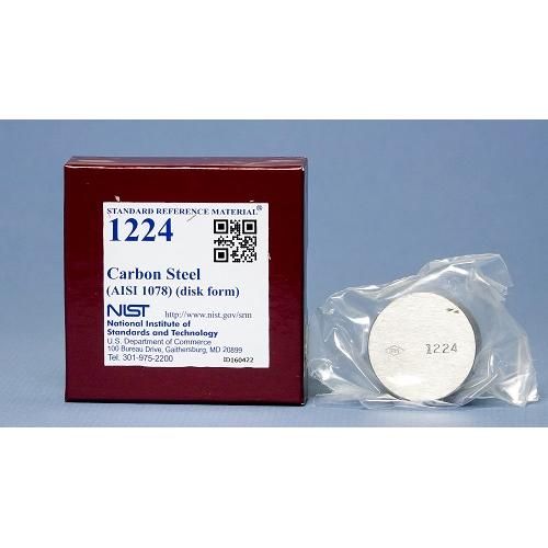 NIST, 1224, LA Steel, Carbon (AISI 1078), disk