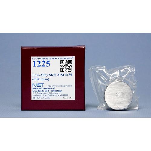 NIST, 1225, LA Steel (AISI 4130), disk