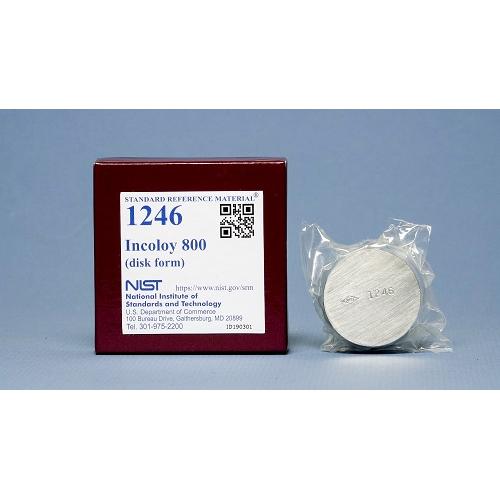 NIST, 1246, Incoloy 800, disk