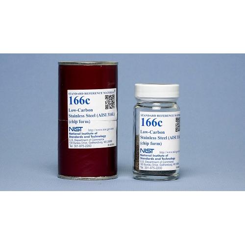 NIST, 166c, Low-Carbon Stainless Steel (AISI 316L), 100g